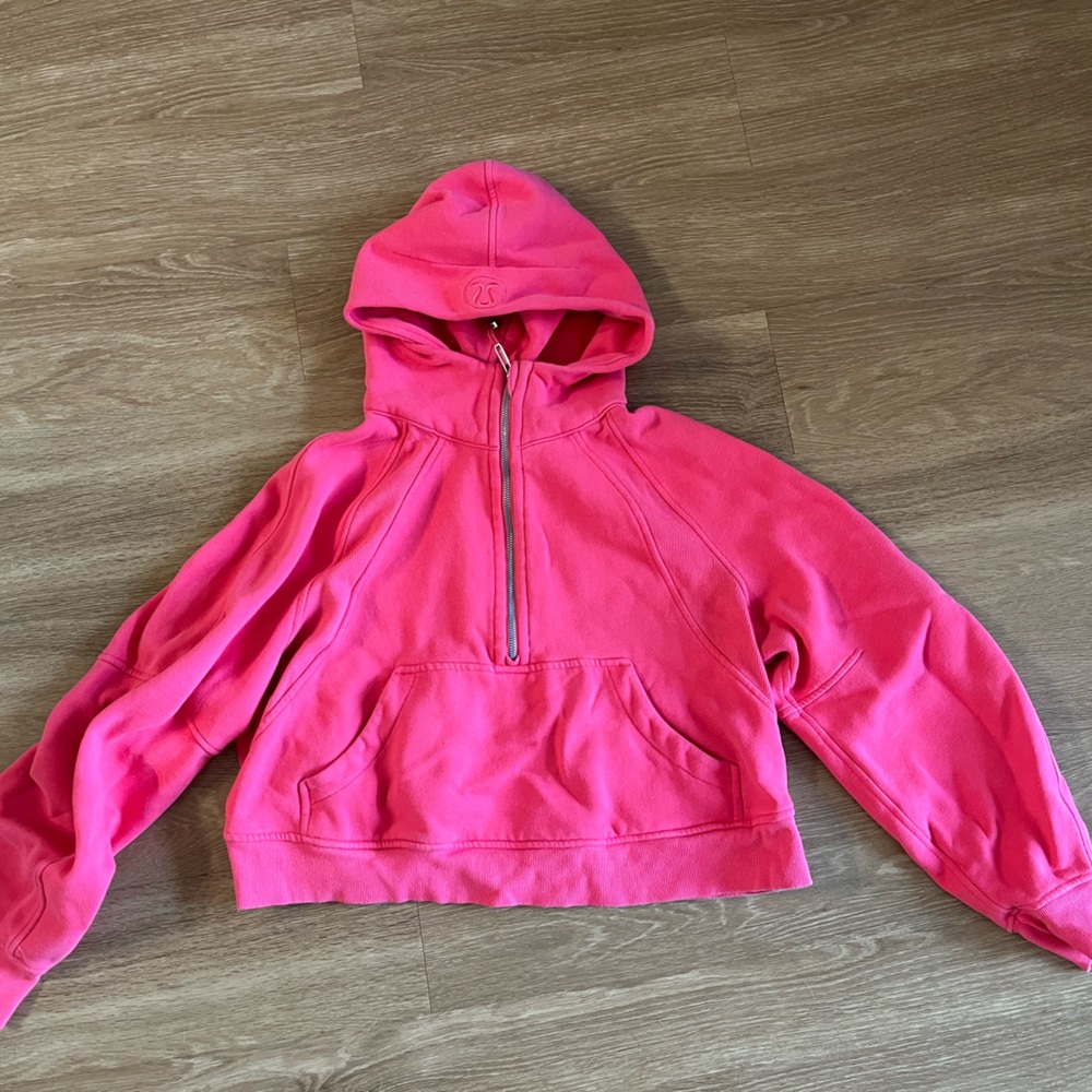 lululemon athletica Pink Scuba Hoodie